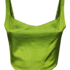 Укороченный топ в стиле корсета Укороченный топ в стиле корсета