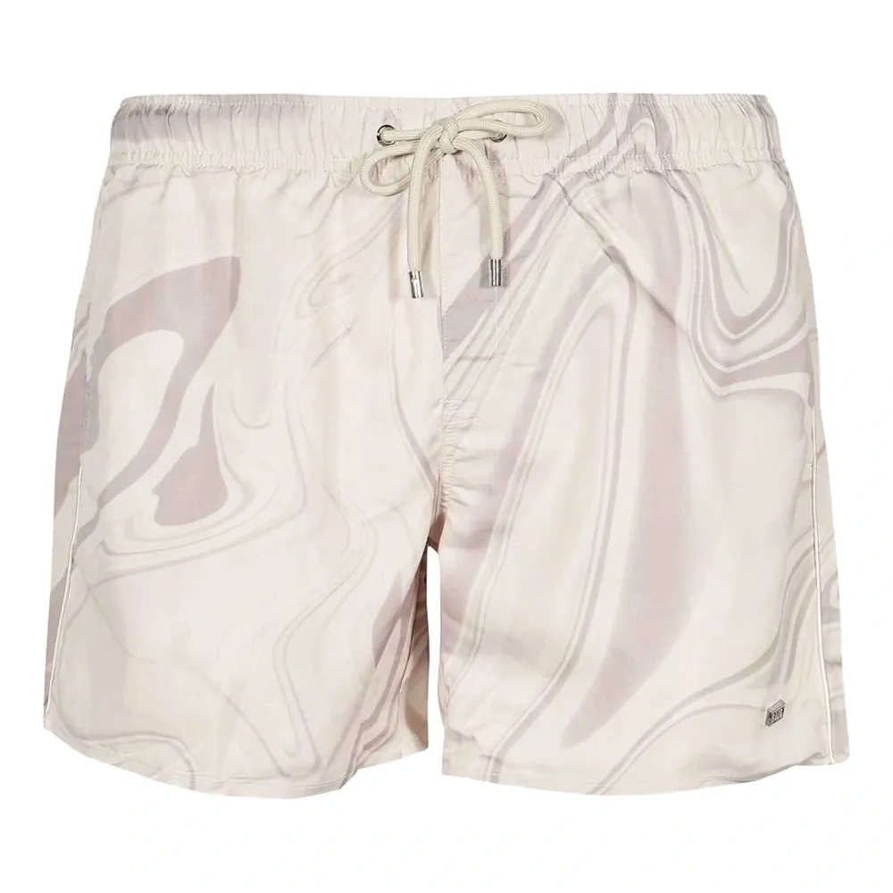 Шорты с узором вихрь