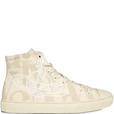 Высокие кеды с принтом Orb