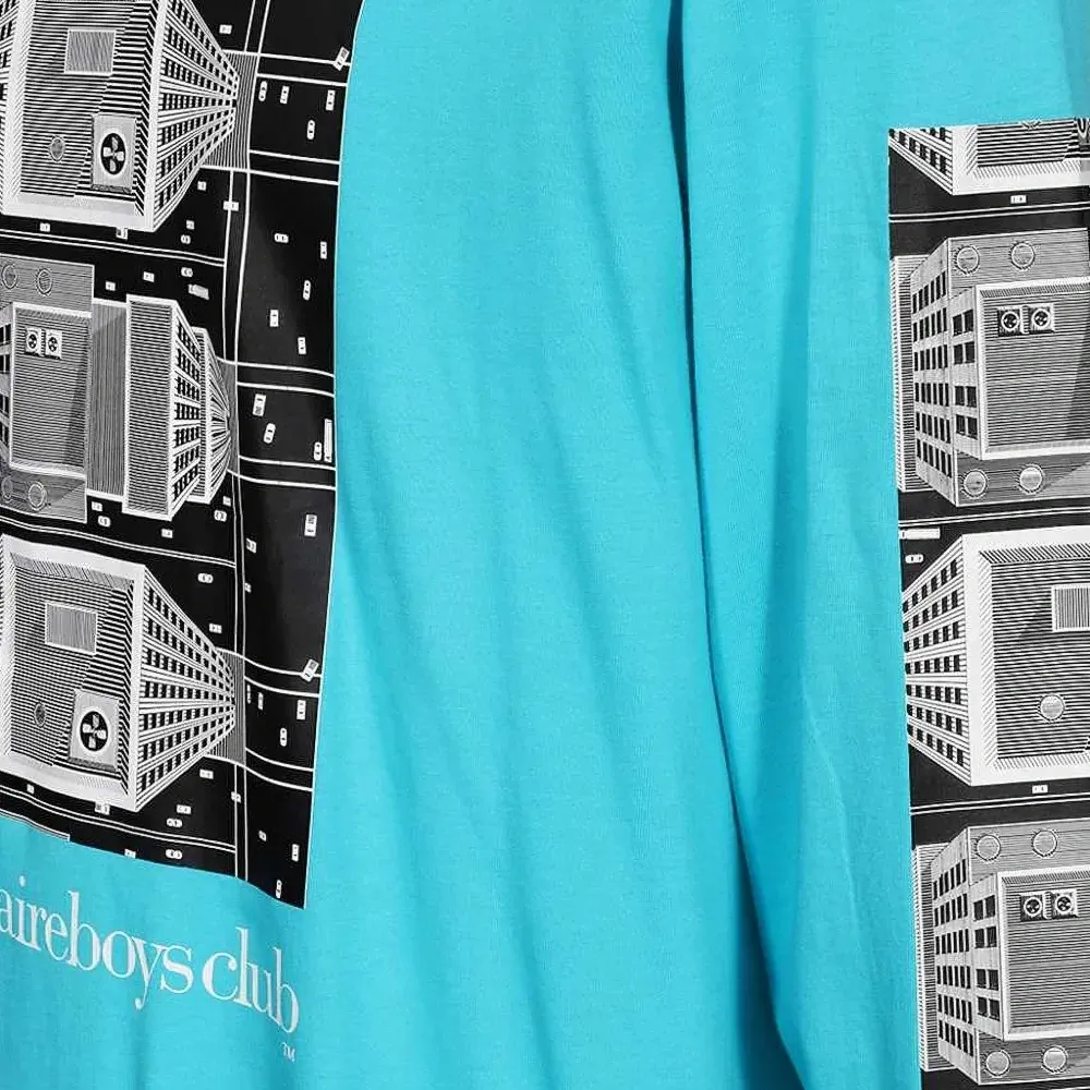 Футболка с принтом и длинными рукавами