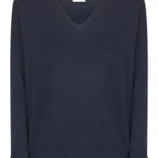 Джемпер с V-образным вырезом и рукавами реглан