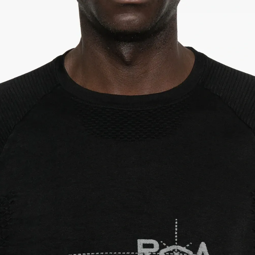 Топ с длинными рукавами и логотипом Топ с длинными рукавами и логотипом