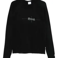 Топ с длинными рукавами и логотипом