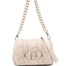 Сумка на плечо фактурной вязки Сумка на плечо фактурной вязки