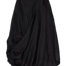 Юбка миди Nia с драпировкой