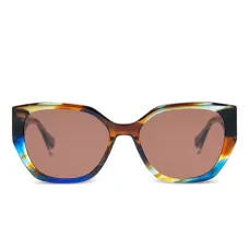 Солнцезащитные очки в круглой оправе