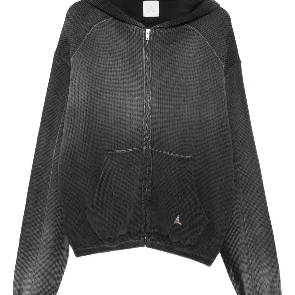 Фактурное худи на молнии