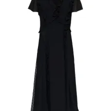 Платье с оборками