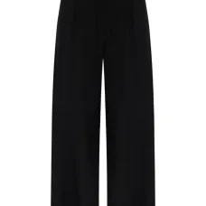 Брюки на пуговицах с защипами