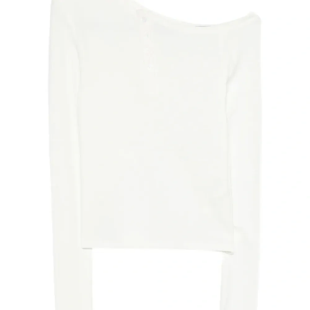 Топ на пуговицах с длинными рукавами