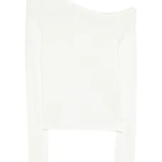 Топ на пуговицах с длинными рукавами