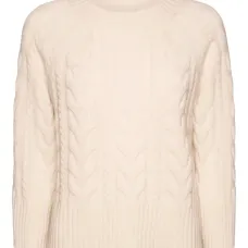 Свитер вязаный косами Свитер вязаный косами