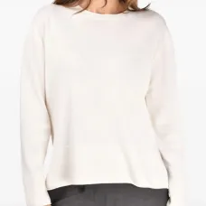 Свитшот с круглым вырезом