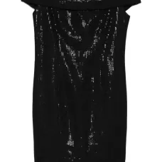 Платье мини с пайетками