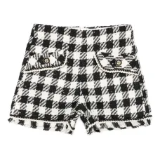 Шорты в клетку гингем