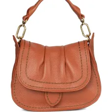 Кожаная сумка на плечо