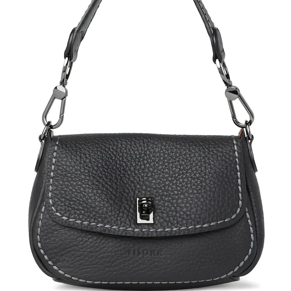 Кожаная сумка на плечо