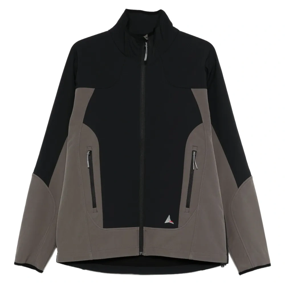 Двухцветная куртка Oke на молнии