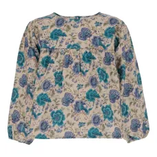 Блузка с цветочным принтом