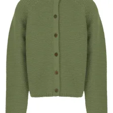 Кардиган с круглым вырезом