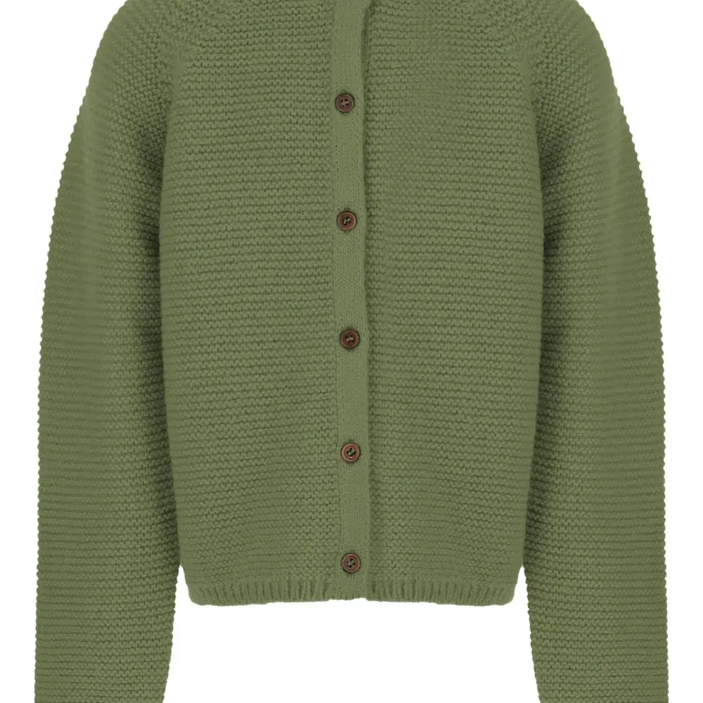 Кардиган с круглым вырезом