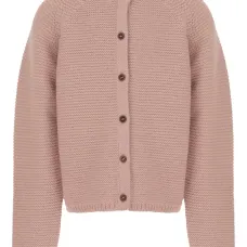 Кардиган с круглым вырезом