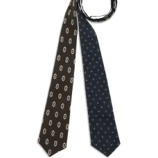 Двусторонний пояс с узором, завязывающийся на бантик