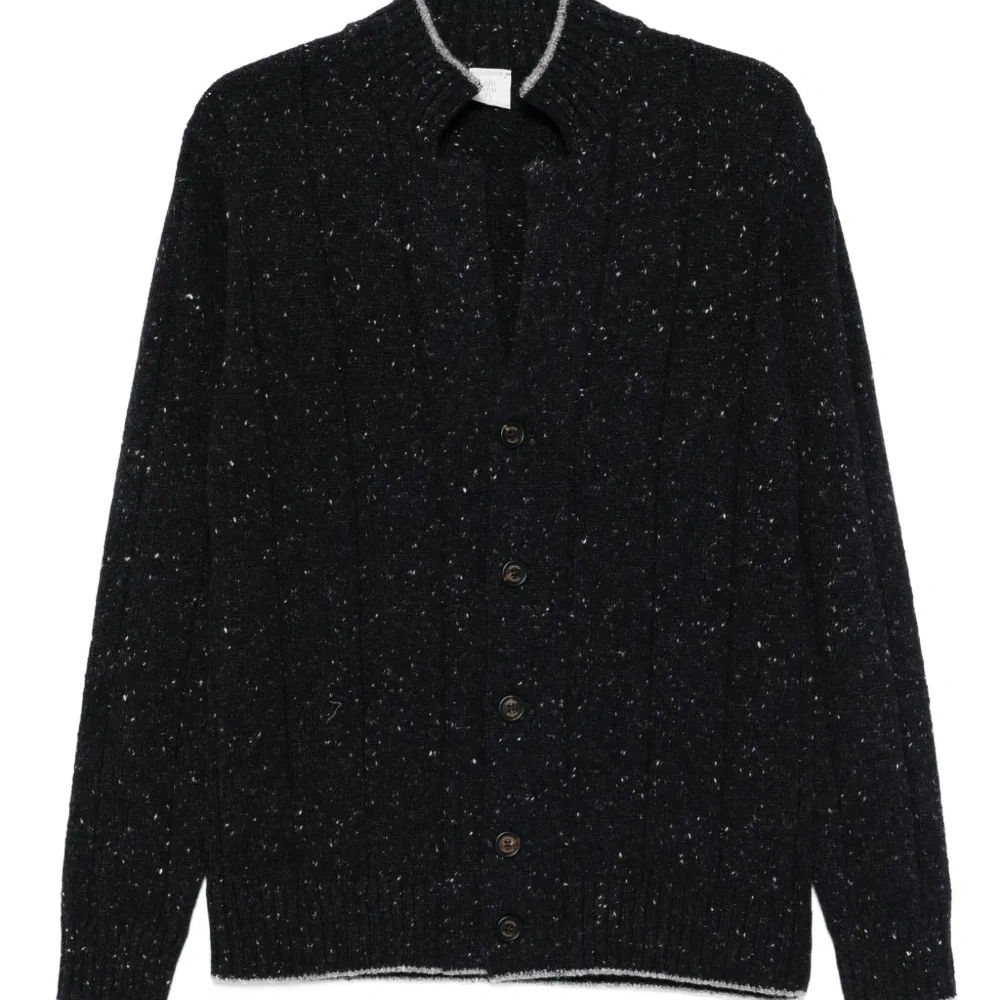 Кардиган в мелкую точку