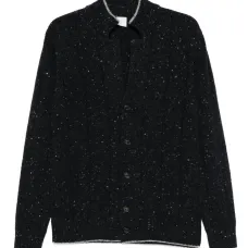 Кардиган в мелкую точку