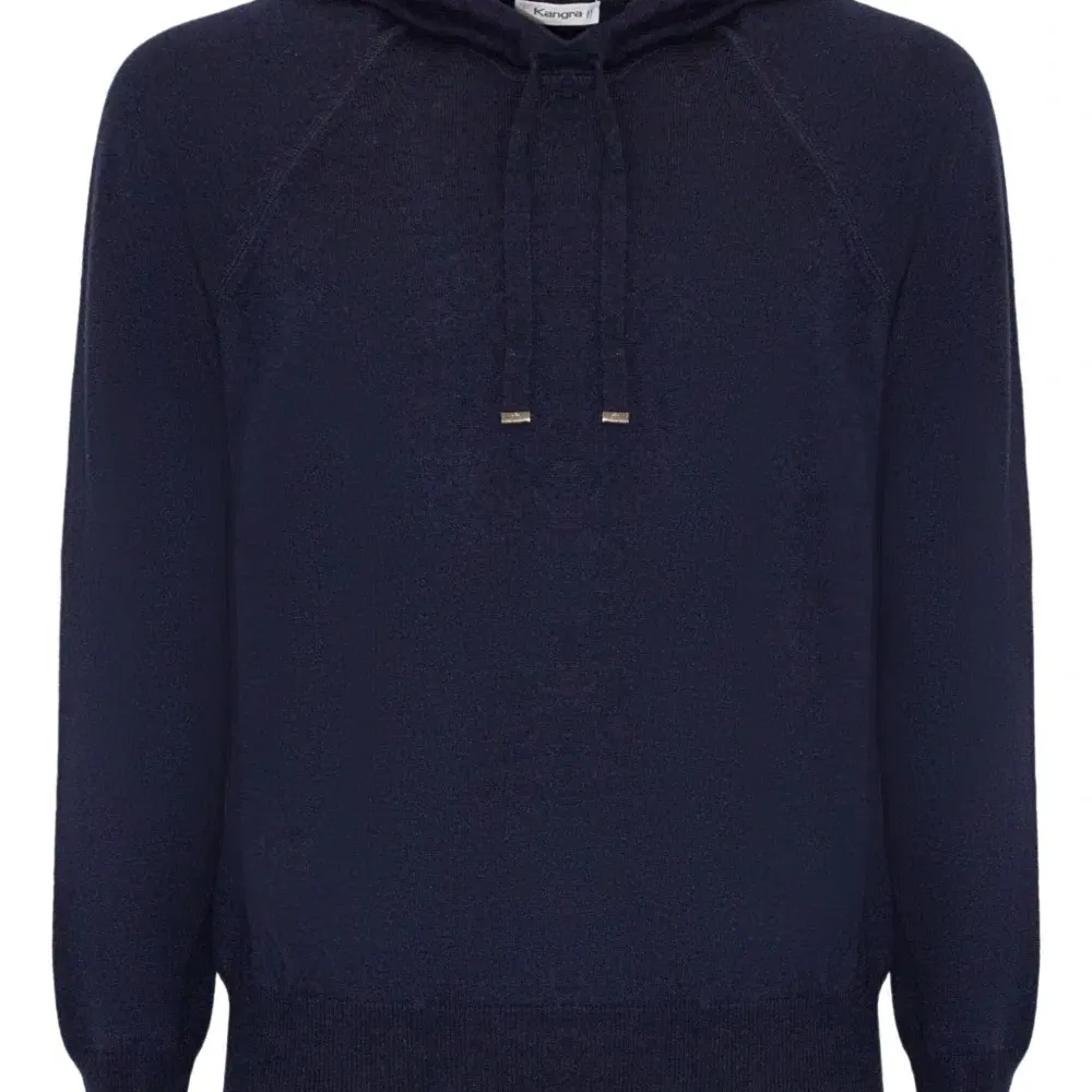 Худи с отделкой в рубчик