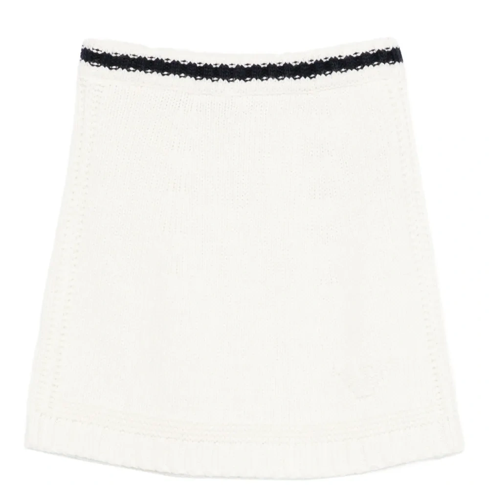 Трикотажная юбка мини