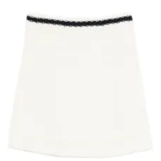 Трикотажная юбка мини