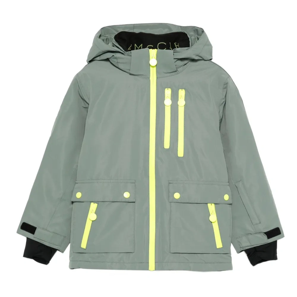 Пуховик на молнии с капюшоном Пуховик на молнии с капюшоном