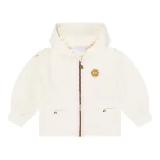 Худи с объемными рукавами и нашивкой-логотипом