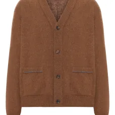 Шерстяной кардиган на пуговицах