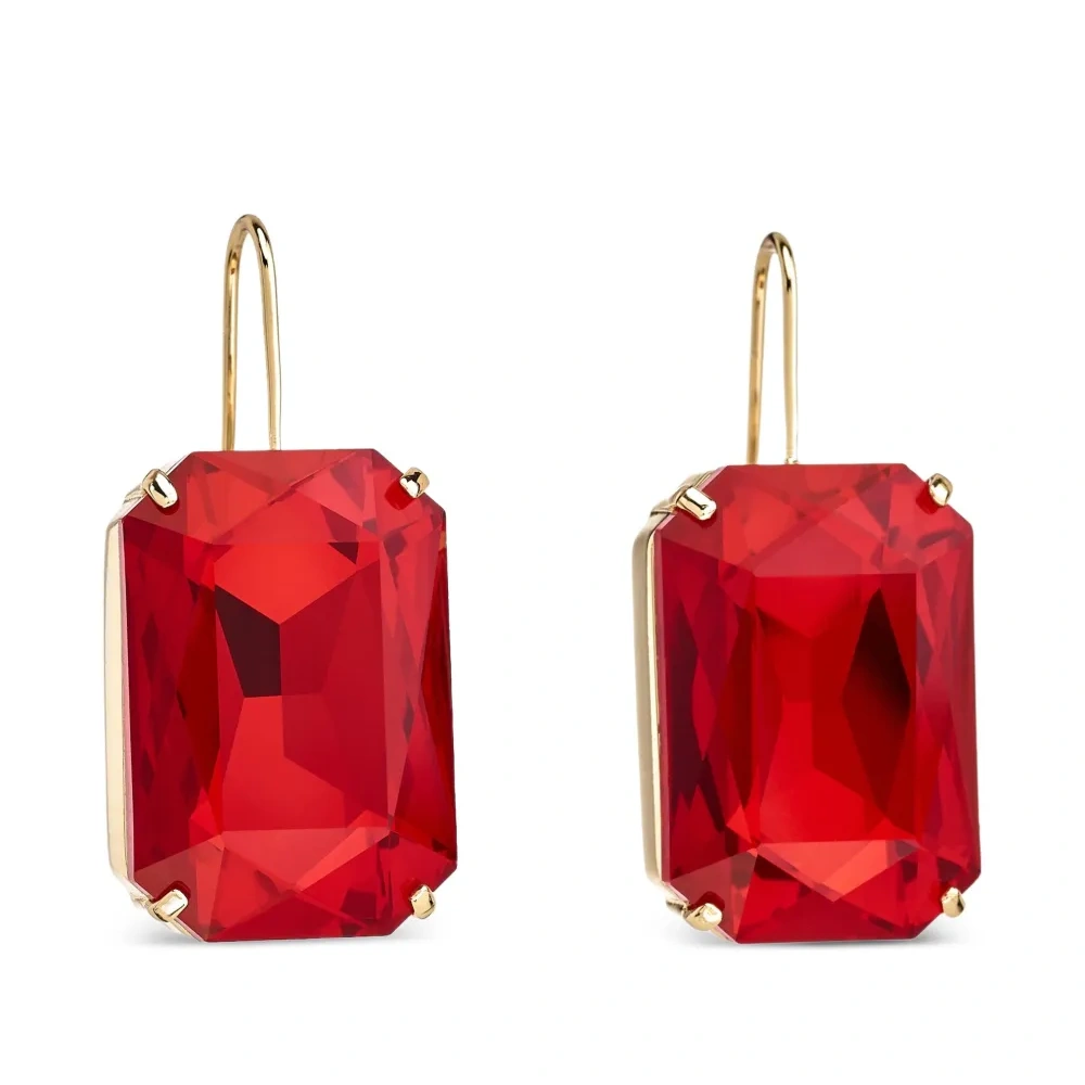 Восьмиугольные серьги