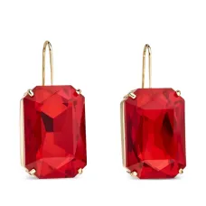 Восьмиугольные серьги