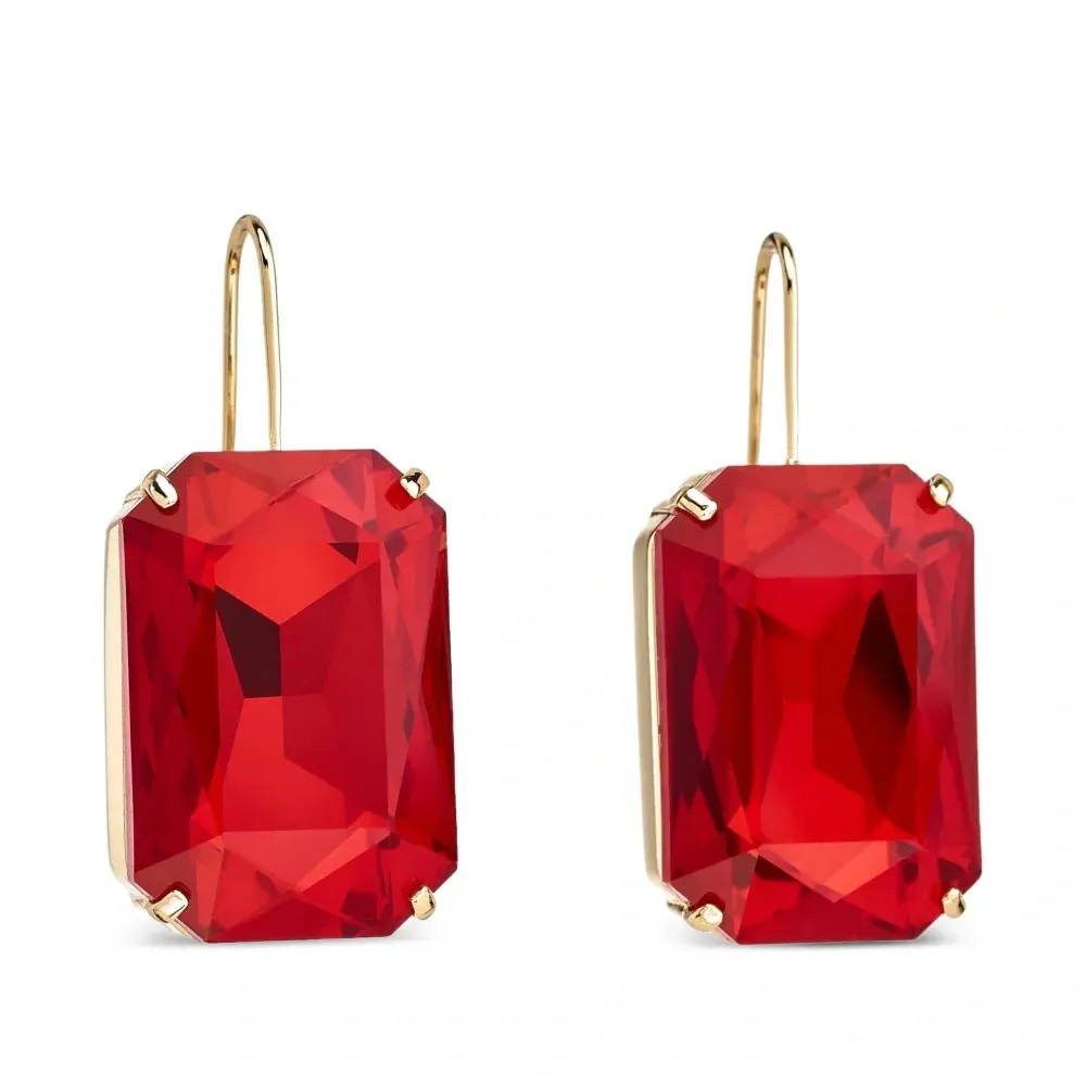 Восьмиугольные серьги