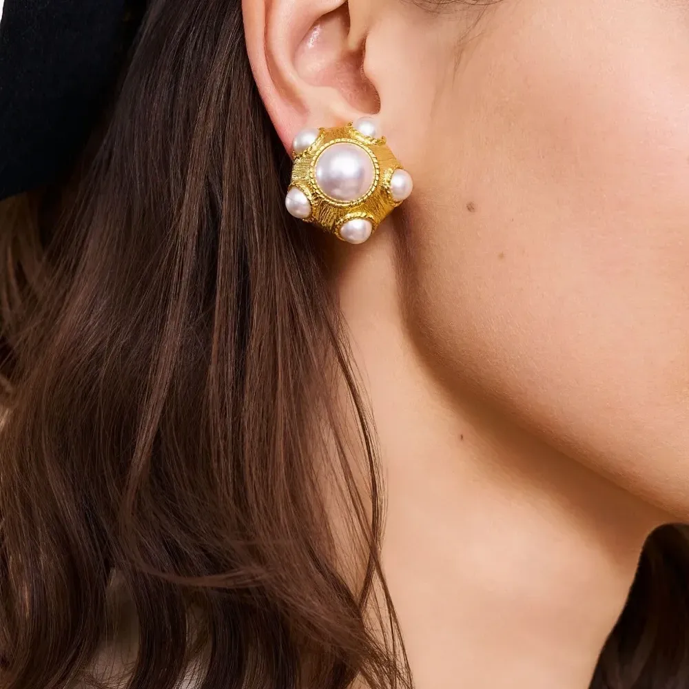 Серьги с жемчугом