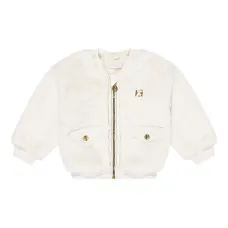 Куртка из искусственного меха с логотипом