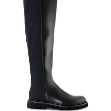 Ботинки с эластичными вставками