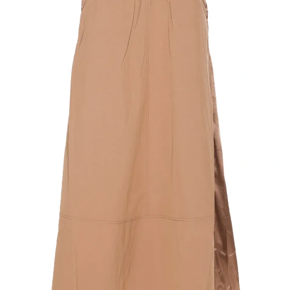 Атласная юбка с эластичным поясом