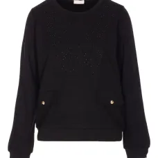 Толстовка с круглым вырезом