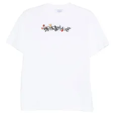 Футболка с цветочным логотипом Футболка с цветочным логотипом