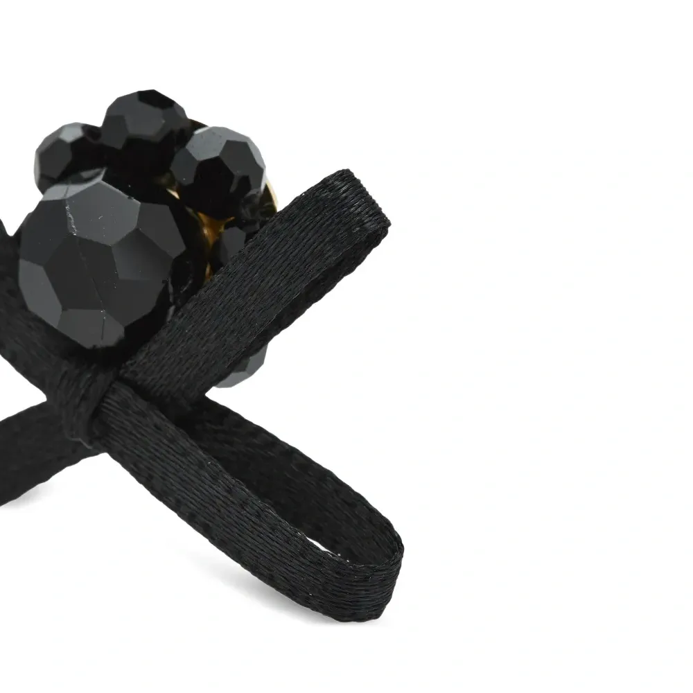 Серьги с инкрустацией кристаллами