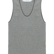 Топ в рубчик с оборками