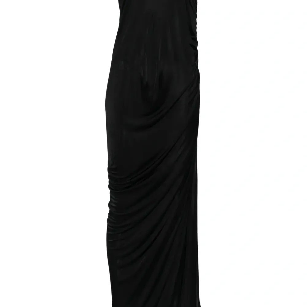 Макси-юбка с драпировкой