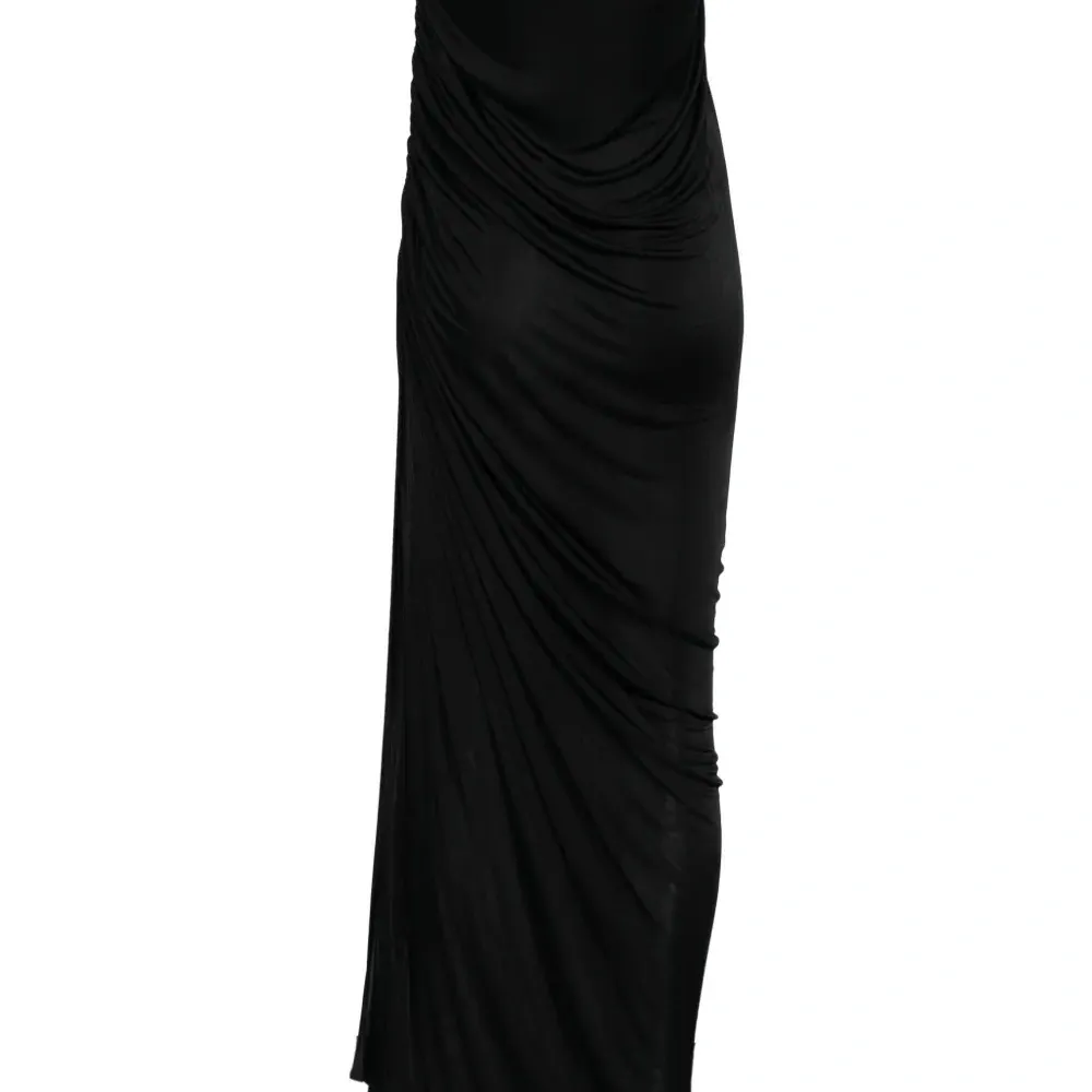 Макси-юбка с драпировкой