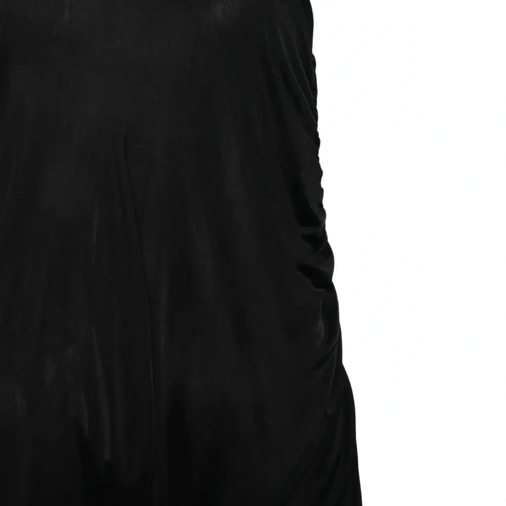 Макси-юбка с драпировкой