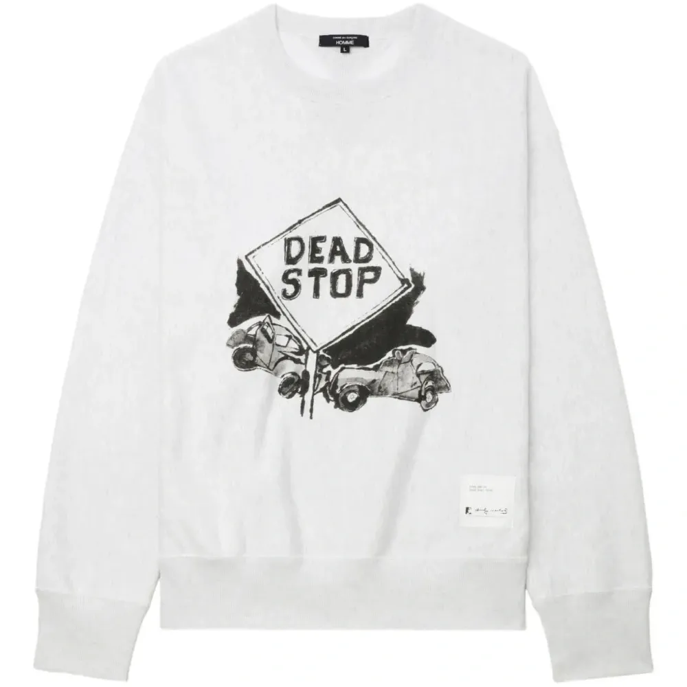 Толстовка с графичным принтом